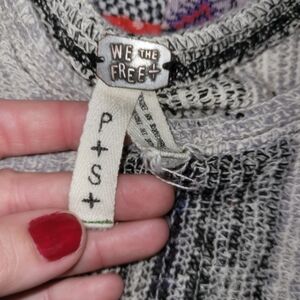 We The Free Knit Baby Doll Mini Dress